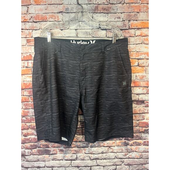 Hurley black Dri Breathe 19" Walkshort shorts men's size 36 - Picture 1 of 6